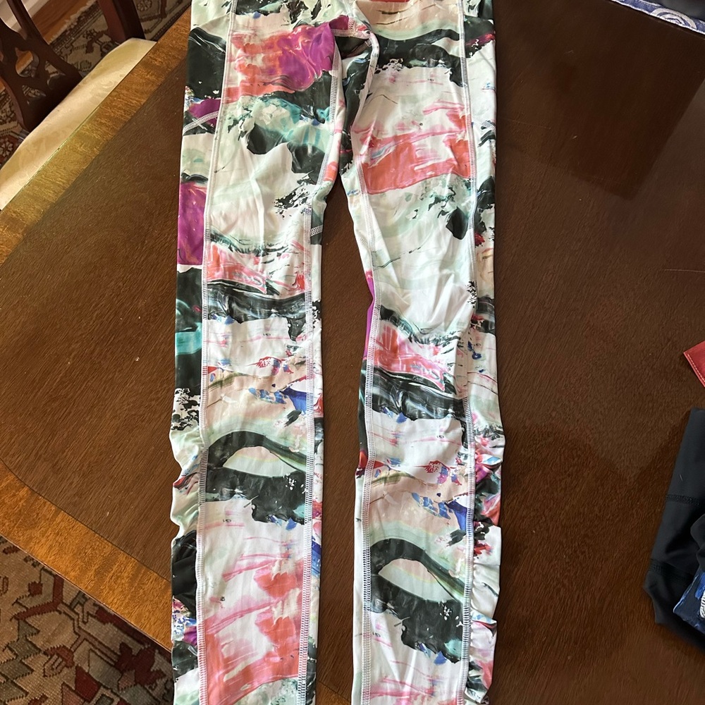 lululemon athletica Multicolor Abstract Leggings